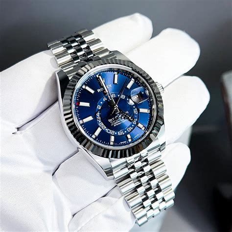 rolex sky dweller blue vs black|Rolex Sky-Dweller 2020 for sale.